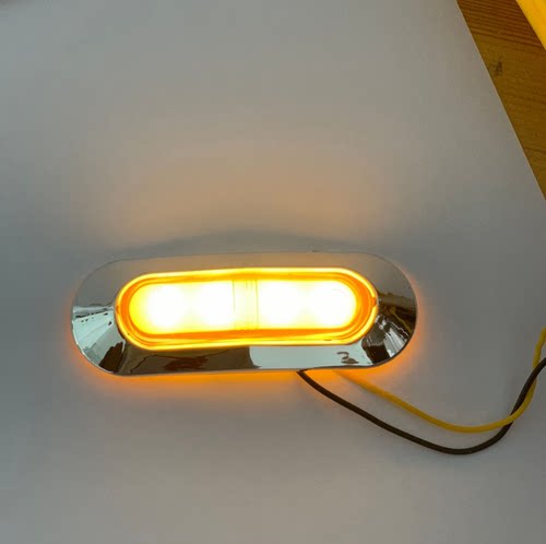 改装4led高亮导光转向灯示廓灯