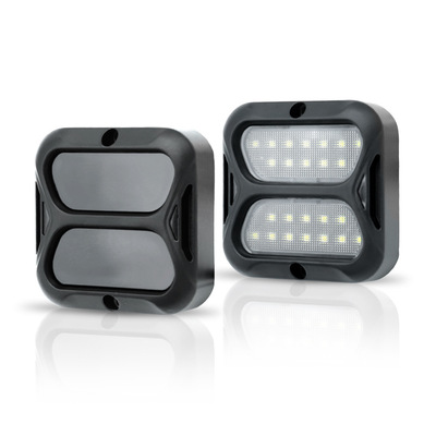 新款底盘灯黄色26LED爆闪警示灯