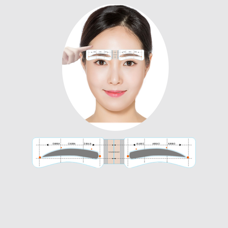 眉毛贴一字眉眉卡初学者懒人画眉神器全套
