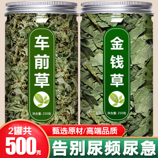 野生干货官方旗舰店中草药袋泡茶泡水喝 车前草和金钱草中药材正品