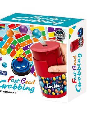 BINGO亲子互动彩色球桌面游戏儿童反应力聚会惩罚幸运手动抽奖机