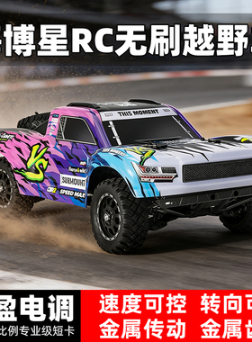 RC遥控车专业短卡越野车海博星3101防水高速无刷四驱成人玩具车男