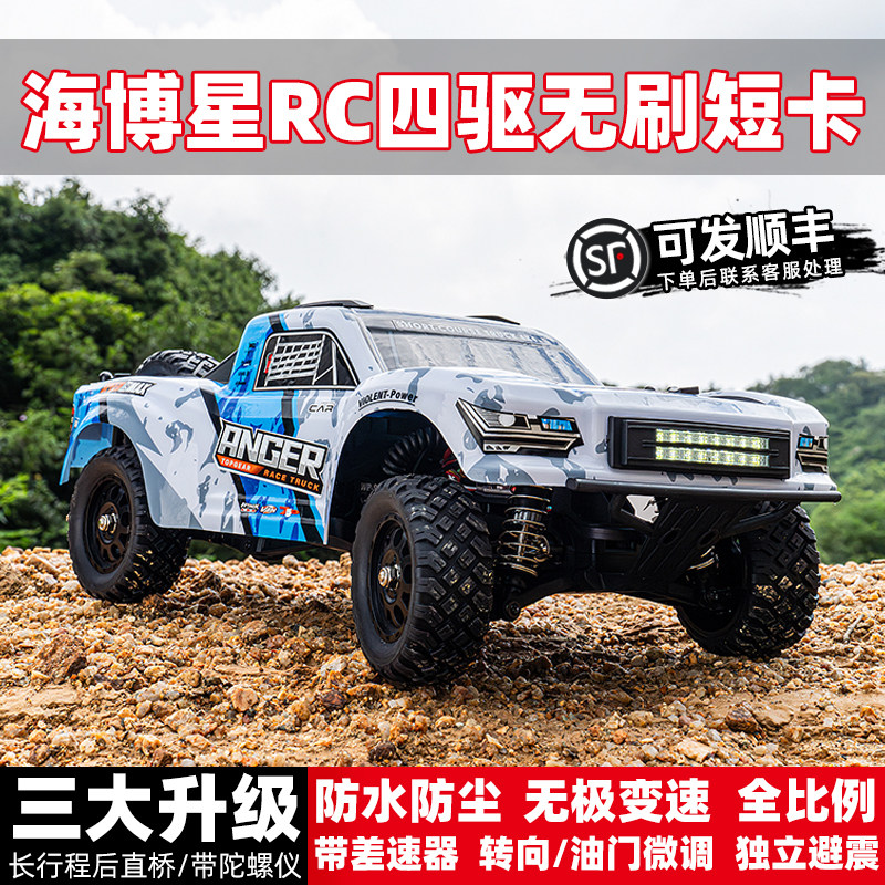 海博星专业rc遥控车玩具成人四驱高速越野大脚赛车 小路同款3100A