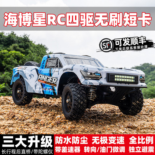 海博星专业rc遥控车玩具成人四驱高速越野大脚赛车 小路同款3100A