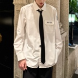 C316CS1233P58送领带时尚百搭DK制服班服校服情侣装长袖衬衫，男装衬衫，电商C316