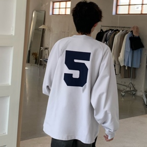C316 WY1248 P68 秋装新款灰色卫衣运动舒适圆领时尚刺绣外套男装图片