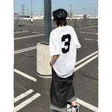 C316TH410P48夏装新款短袖T恤时尚短袖刺绣运动tee学院宽松，男装T恤，电商C316