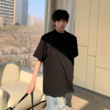 C316T2320P58夏装新款短袖T恤纯棉tee潮高街雅痞情侣装，男装T恤，电商C316