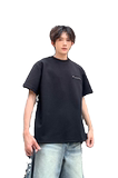 C316DX89P4868夏装新款短袖T恤拉链时尚潮黑色tee个性男，男装T恤，电商C316