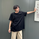 C316T2303P35春夏新款垫肩打底衫短袖T恤tee圆领款式纯棉宽松，男装T恤，电商C316