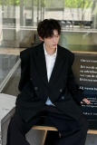 C316XZ1220P98秋冬新款黑色双排扣时尚西服黑色宽松百搭松弛感，男装西服，电商C316