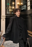 C316XZ258P98春装新款白色黑色西服百搭宽松西装外套帅气网红，男装西服，电商C316