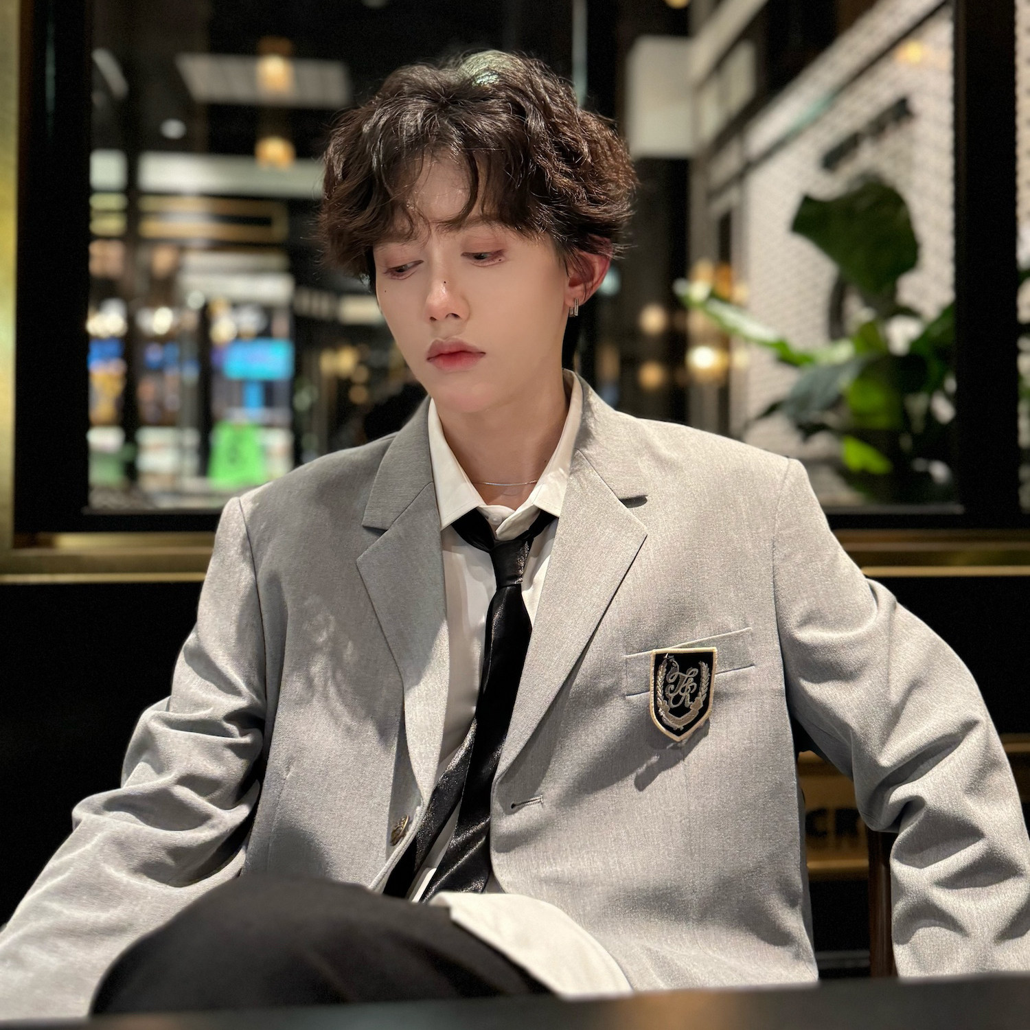 C316XZ1234P98秋冬新款制服校服班服西装学院风DK短款外套，男装西服套装，电商C316