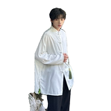 C316Z2347P58男生新中式汉服防晒衣时尚立领白色棉麻衬衫，男装防晒衣，电商C316