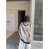 C316B2509P33夏装新款拼接撞色背心时尚宽松运动型汗背心，男装背心/马甲，电商C316