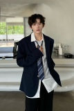 C316XZ000P98秋装新款制服DK转场班服校服时尚西装外套男学院，男装西服套装，电商C316