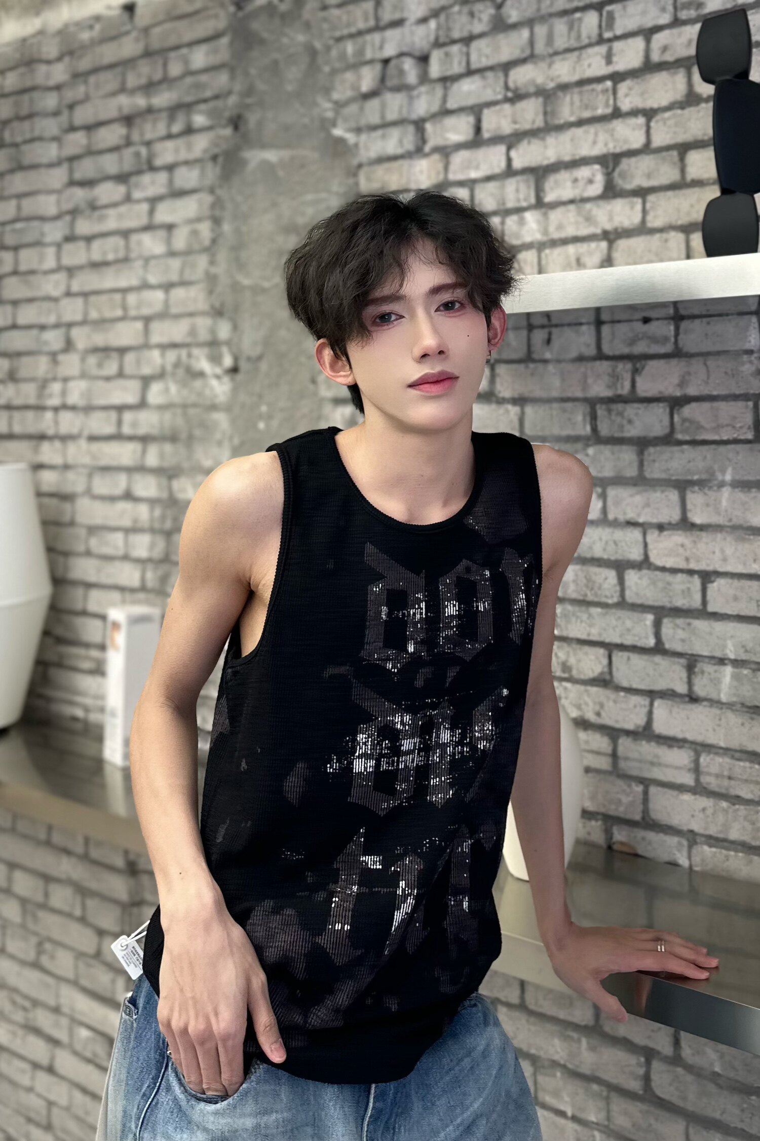 C316B110P38控58夏装新款打底衫背心时尚百搭汗衫汗背心高街，男装背心/马甲，电商C316