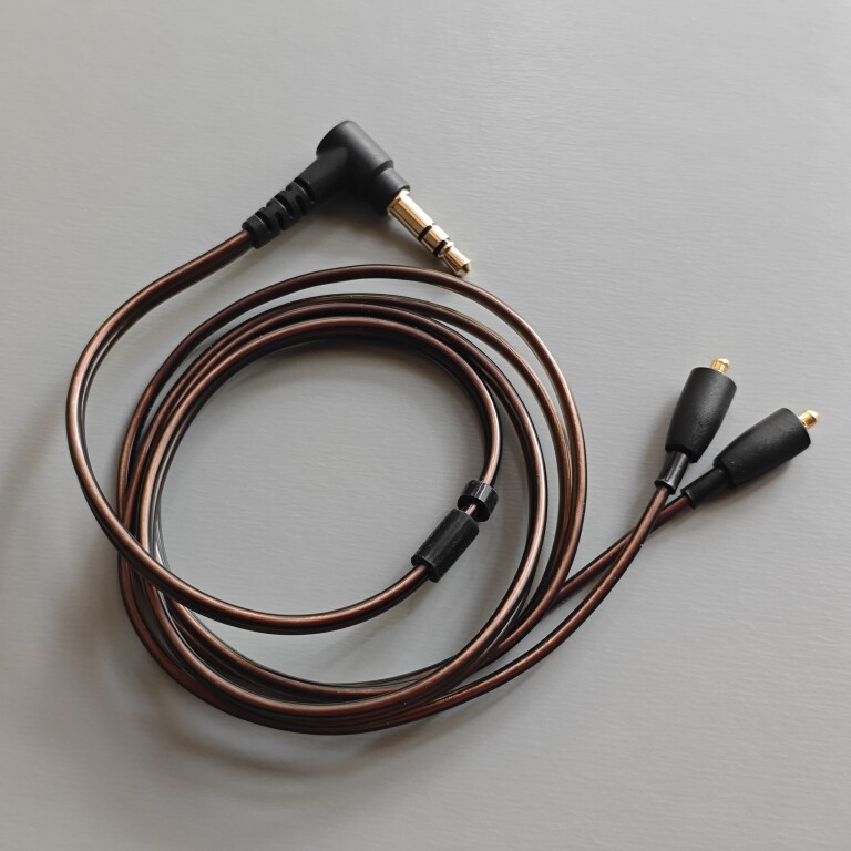 DIY高品质OFC无氧铜mmcx耳机线 定制短线 3.5MM 2.5 4.4平衡插头