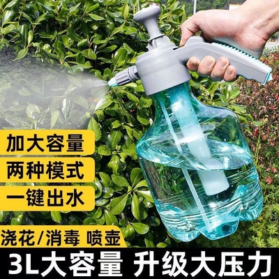 3L气压喷水壶浇花家用消毒气压壶园艺专用喷壶7斤水喷壶大号喷壶