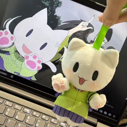 元气少女缘结神毛绒公仔巴卫玩偶挂件奈奈生棉花娃娃周边