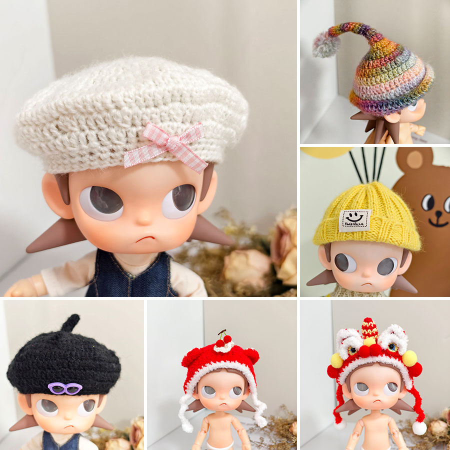 嘎子姐玩偶向往之处棉感彩点长袖T套装20CM可动人偶Zsiga帽子系列