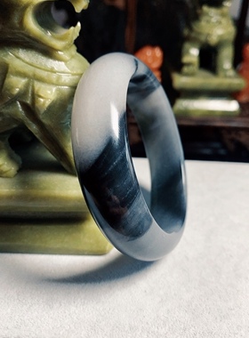 新疆金丝玉雅丹美玉高端定制手镯青花订制一物一图