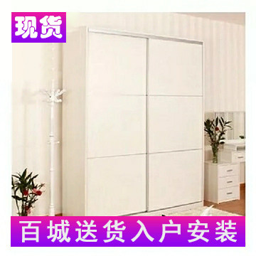 简约现代风滑动柜子推拉门定制