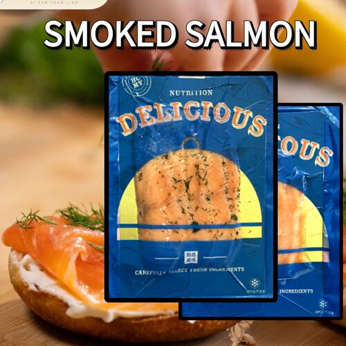 Smoked Salmon Fish 烟熏香草鲑鱼柳 100g