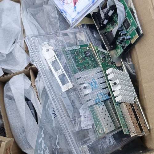 议价英特尔X520-DA2双口万兆网卡，82599ES芯片，带原询价