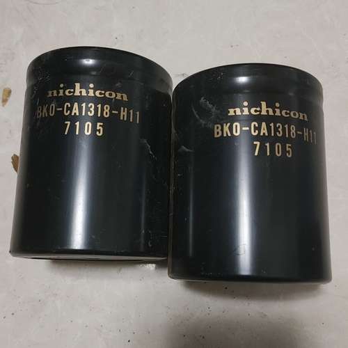 议价电解电容BK0-CA1318-H11，高度83，两只18询价