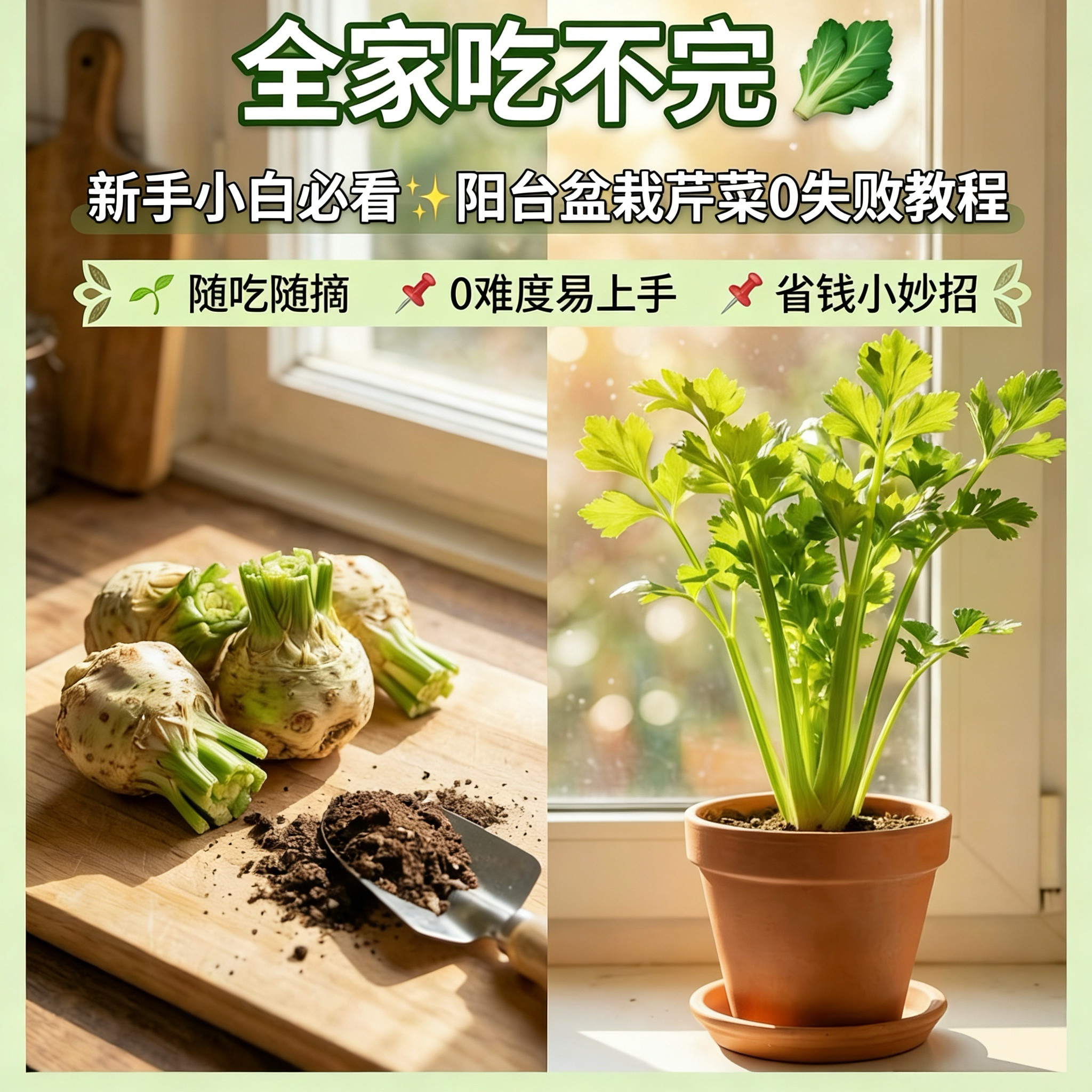 正版地中海根芹食用盆栽球根大疙瘩芹菜苗红香芹西芹四季盆栽阳台