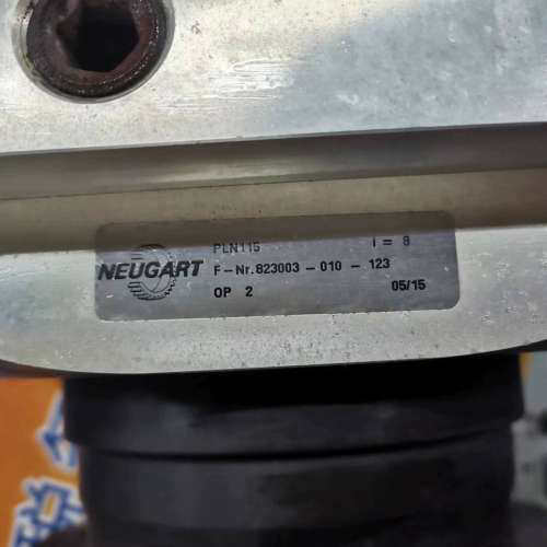 钮卡特NEUGART F-Nr.823003-010-123减速机PLN115 I=8 05/15