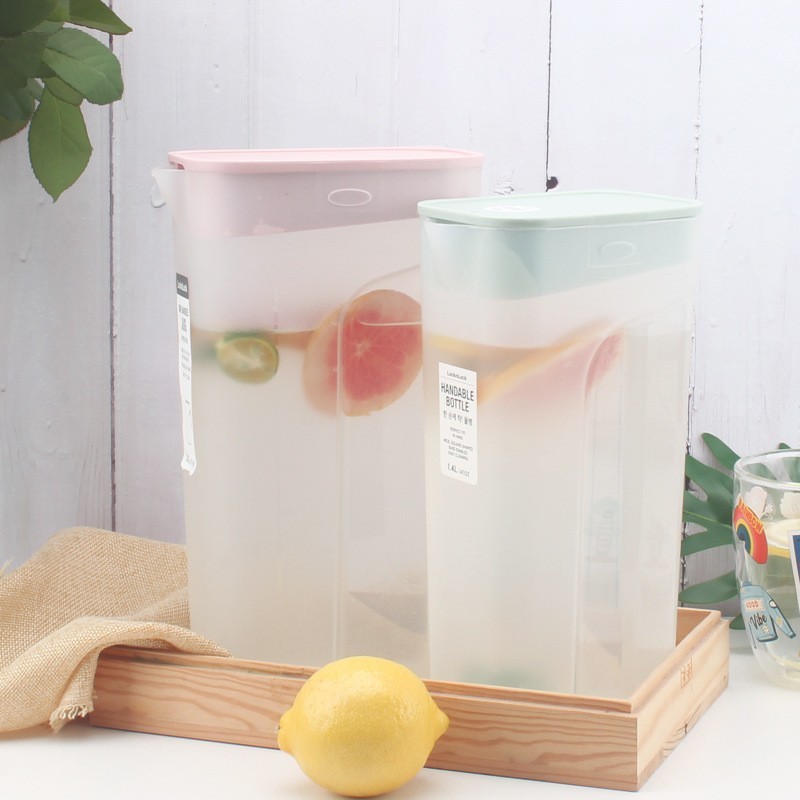 乐扣冷水壶家用凉水壶耐高温凉水杯大容量夏季塑料冰箱水壶HAP817