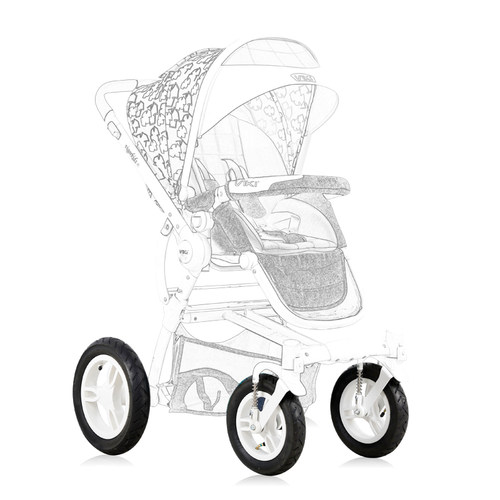 VIKI威凯婴儿车配件轮胎充气S306/S309/S318轮子内胎前轮后轮外胎-封面
