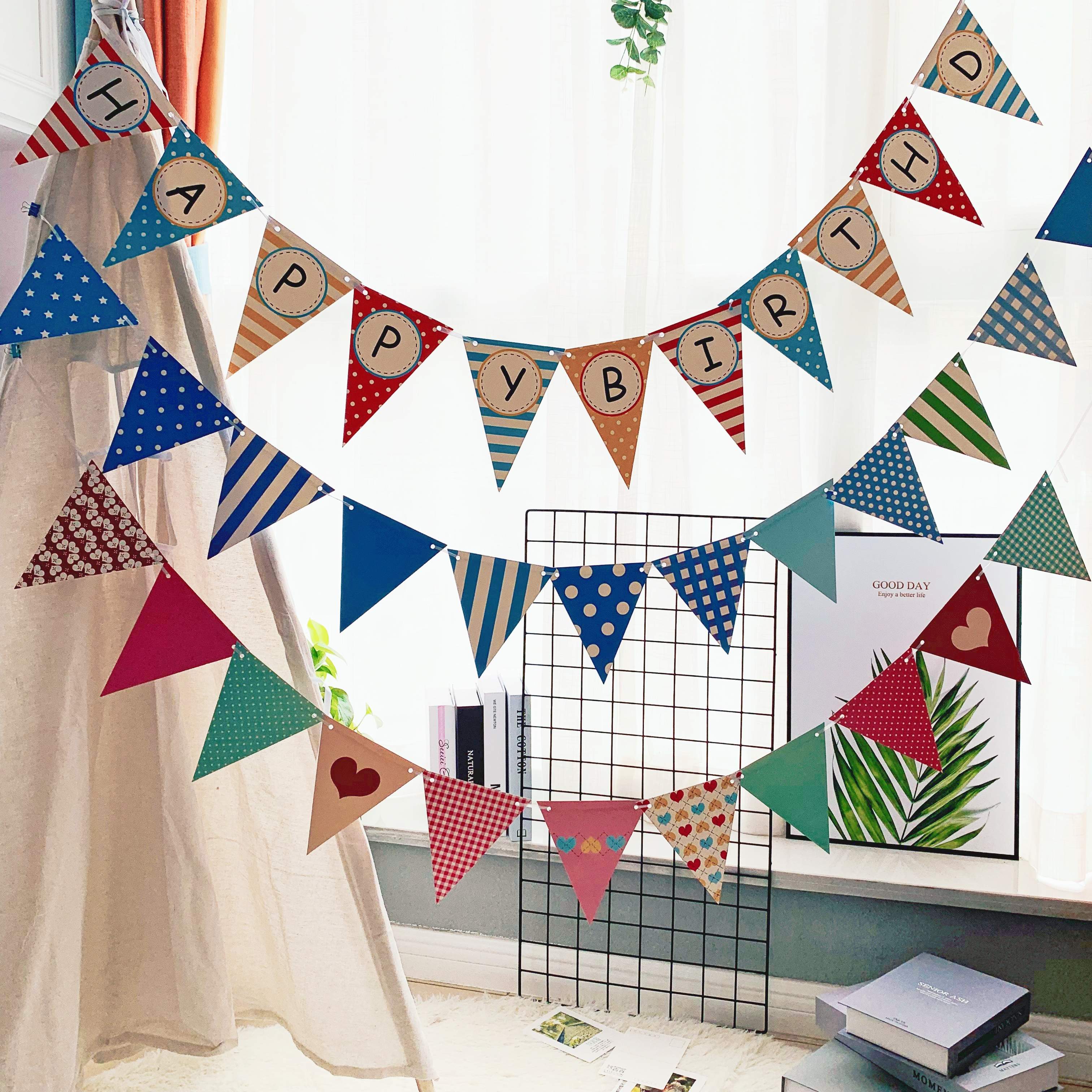 派对装饰周岁用品生日布置