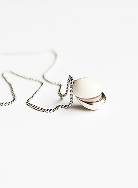 首饰ifu设计师品牌描金全新项链