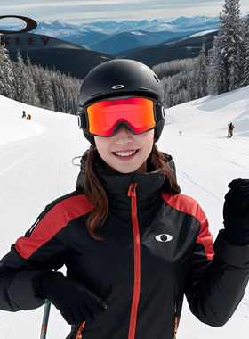 Oakley欧克利运动新款LINE MINER S 儿童滑雪镜谱锐智护目镜7095