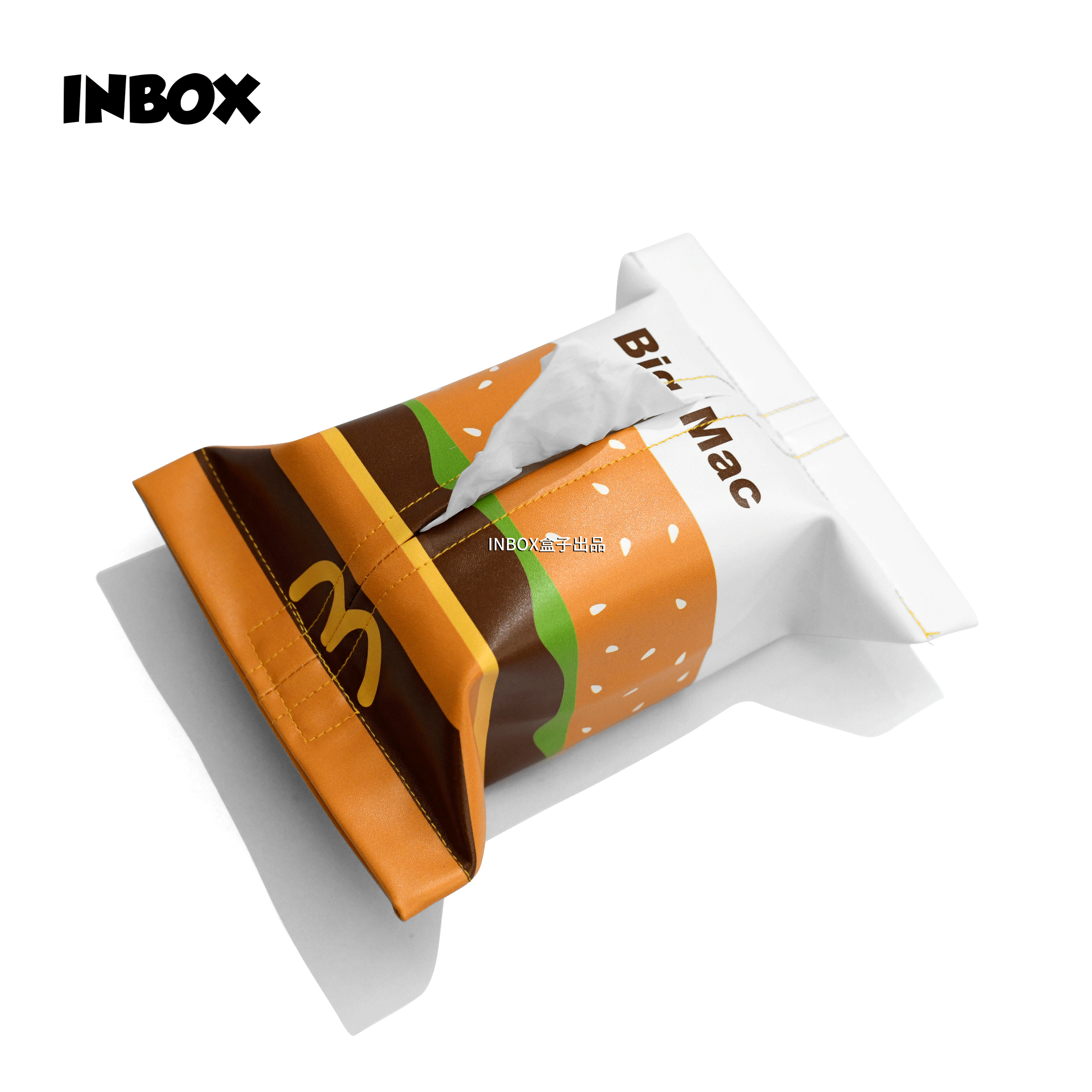 hamburger originality Funny Cartoon vehicle Tissue box waterproof Paper extraction cover Towel sets lovely Vehicle Tissue bag Hanging bag