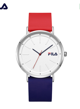 FILA斐乐手表女学生潮流休闲防水石英表男硅胶运动腕表新款6052