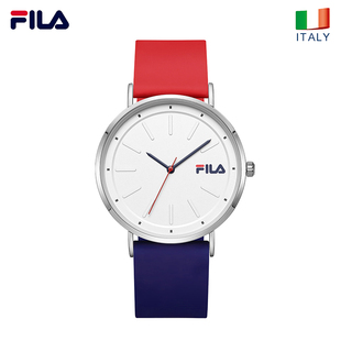 FILA斐乐手表女学生潮流休闲防水石英表男硅胶运动腕表新款 6052