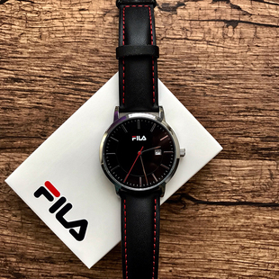 FILA正品 潮流简约休闲皮带腕表 斐乐手表男女士情侣表石英表时尚