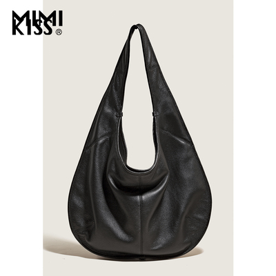 MIMIKISS头层牛皮大容量托特包