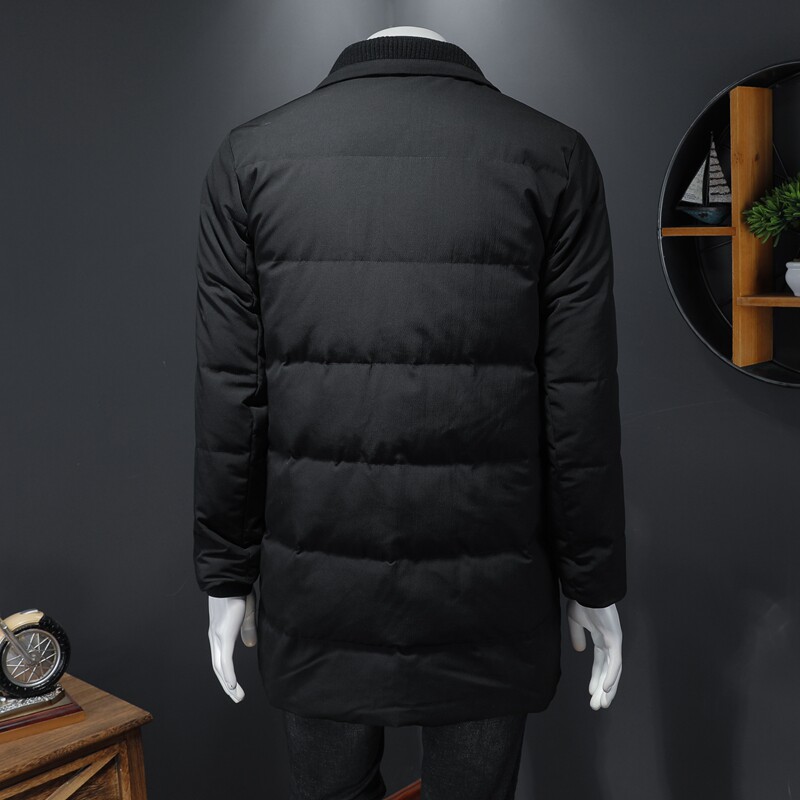 2021秋冬装加厚西装羽绒服男中长款钱塘3029-198010-P320假模,男装羽绒服,钱塘6006(原3029)