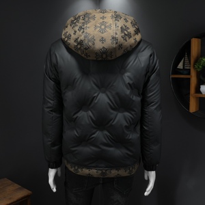 2025秋冬装90%绒连帽羽绒服男 钱塘6006-5561-P330 假模图图片