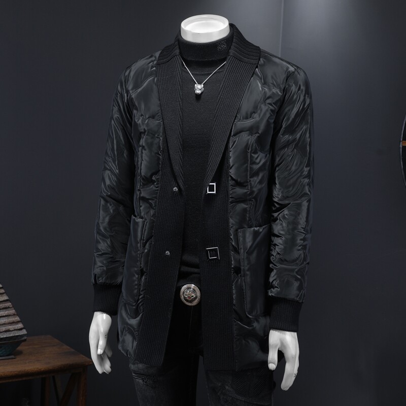 2025秋冬装新款中长款羽绒服男加厚钱塘6006-2277-P285假模,男装羽绒服,钱塘6006(原3029)