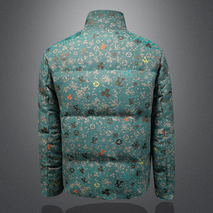 2025秋冬装90%绒立领羽绒服男 钱塘6006-5311-P310 镂空图图片