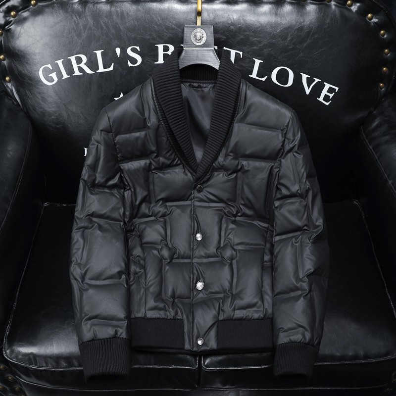 2025秋冬装新款针织领羽绒服男钱塘6006-9107-P285沙发图，男装羽绒服，钱塘6006(原3029)