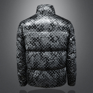 2025秋冬装90%绒立领羽绒服男 钱塘6006-5312-P310 镂空图图片