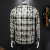 2025秋冬装90%绒翻领羽绒服男钱塘6006-5112-P320假模图，男装羽绒服，钱塘6006(原3029)