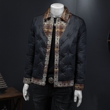 2025秋冬装新款90绒假两件羽绒服男钱塘6006-7799-P310假模图，男装羽绒服，钱塘6006(原3029)